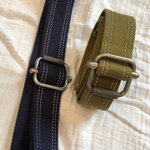 🆕 Belts Web Belts set of 2 NWOT